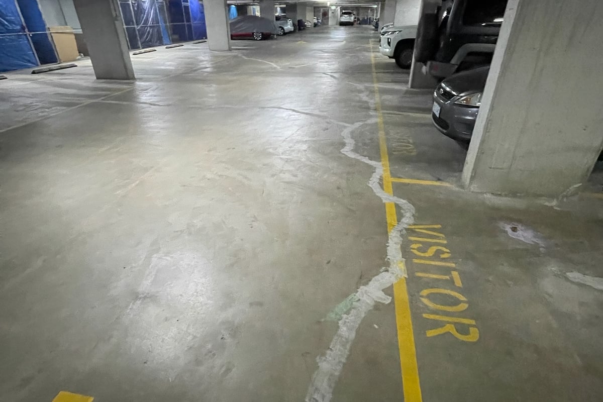 Initial structural assessment documenting crack patterns at Schofields residence